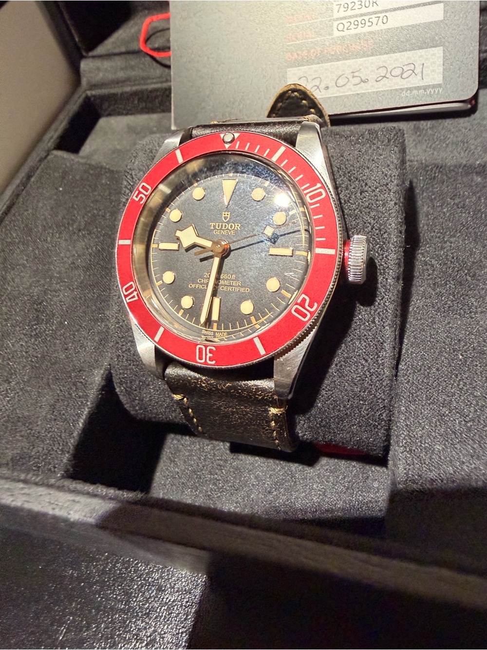 Tudor Black Bay 79230R Burgundy Bezel Full Set 2021 - Picture 15 of 17